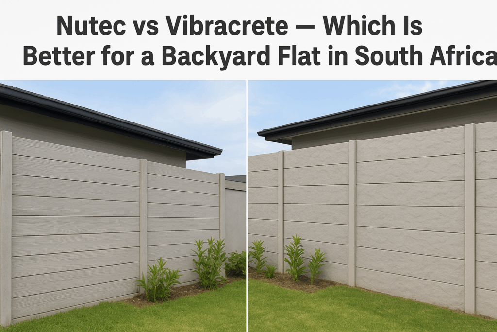 nutec vs precast walls